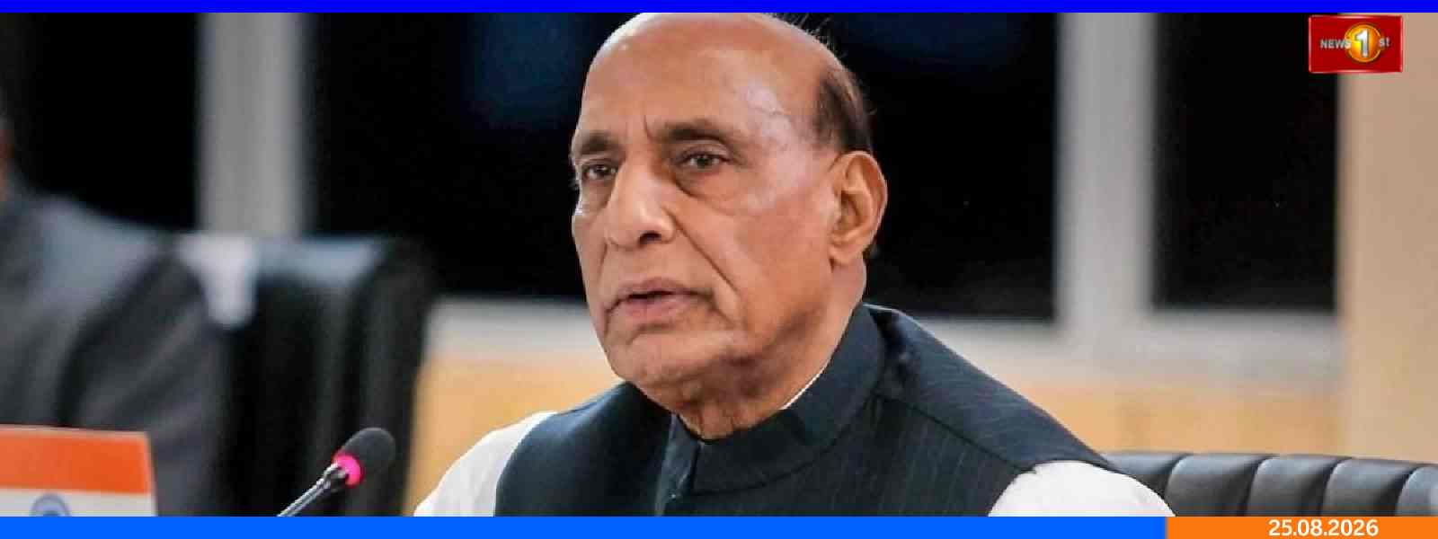 இந்திய பாதுகாப்பு அமைச்சர் அடுத்த மாதம் நாட்டிற்கு